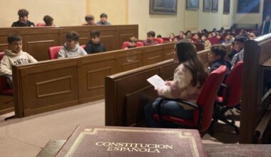 Actividad escolar en torno a la Constitución Española
