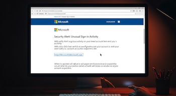 El phishing utiliza logos, tonos