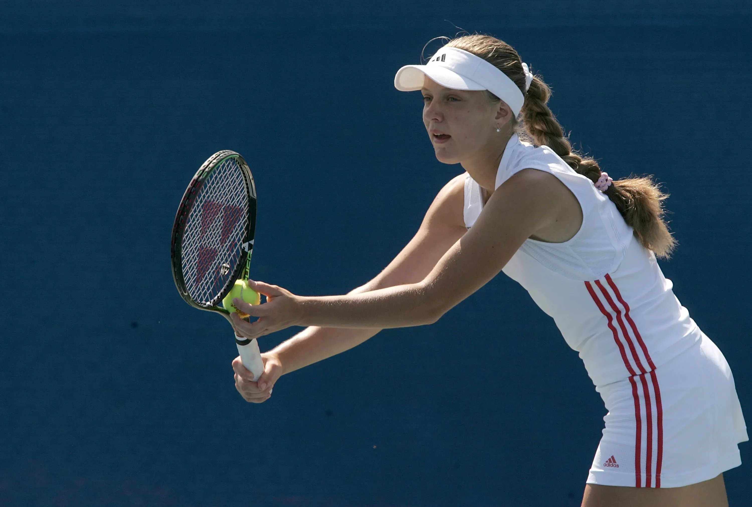 Anna Chakvetadze en 2005. (Foto: Getty).