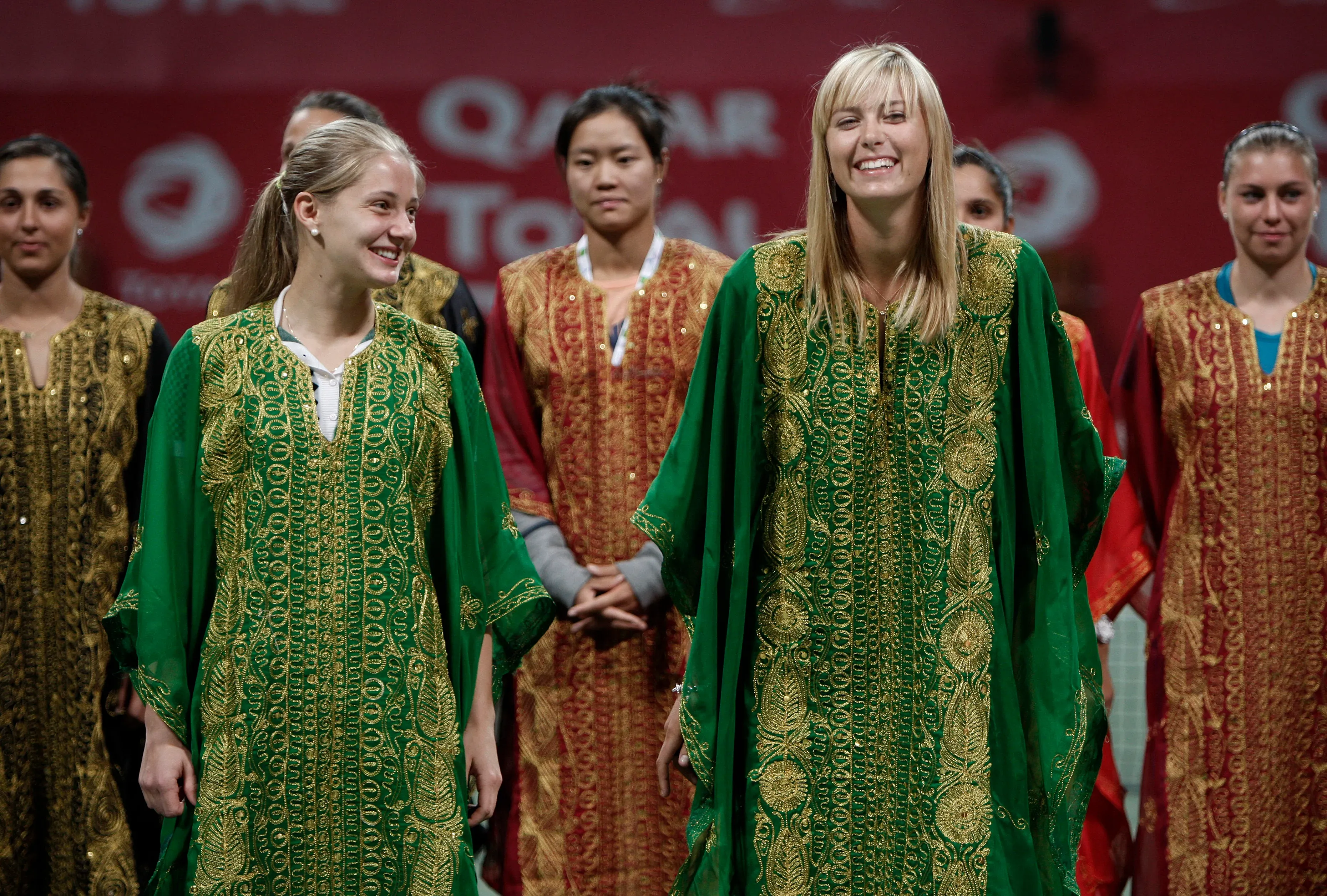 Chakvetadze y Sharapova. (Foto: Getty).