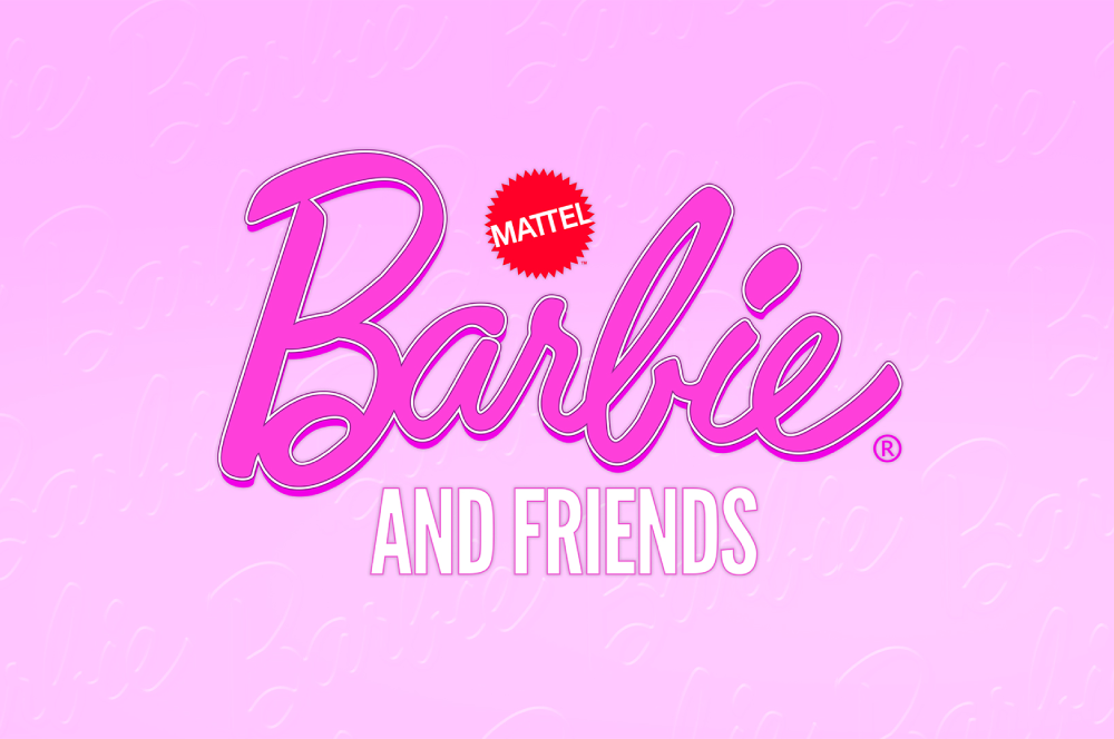Logo del canal Barbie & Friends en Pluto TV