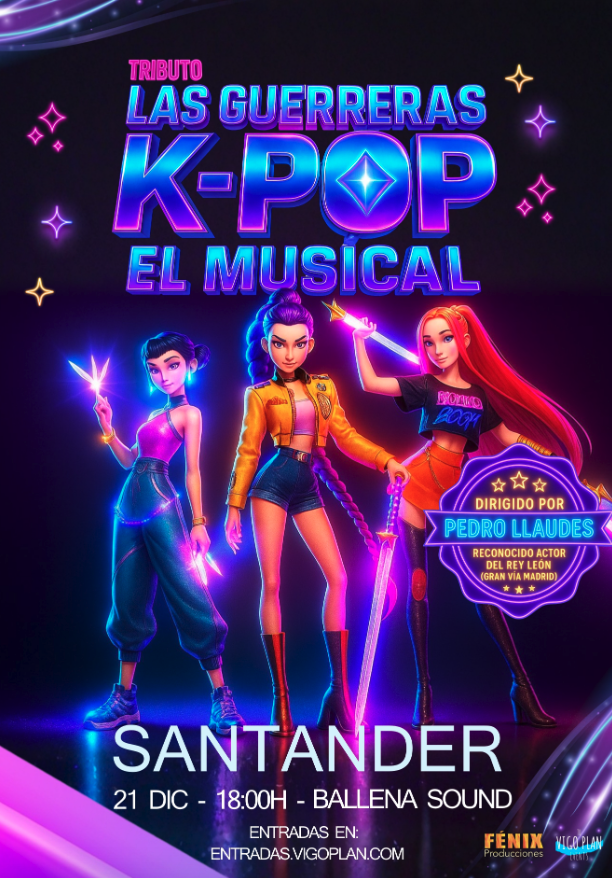 "Las Guerreras K-Pop", espectáculo familiar