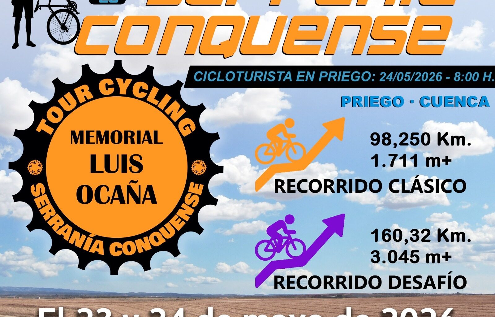 Tour Serranía Conquense: Nuevo recorrido desafío