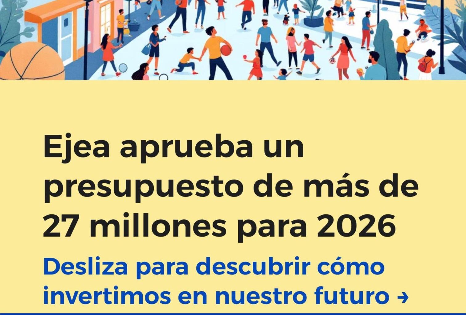 En este momento estás viendo Ejea aprueba un presupuesto de más de 27 millones para el año 2026