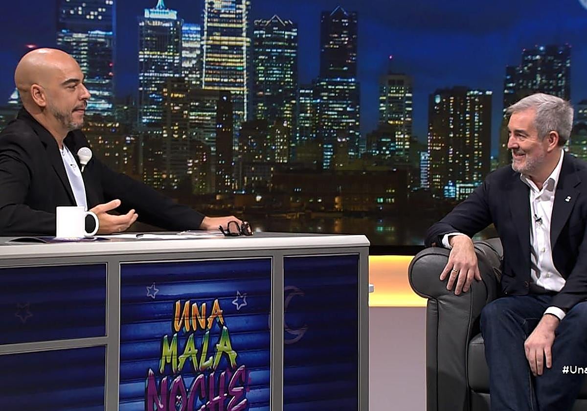 El presidente Fernando Clavijo tendrá «Una mala noche» este domingo en TVC