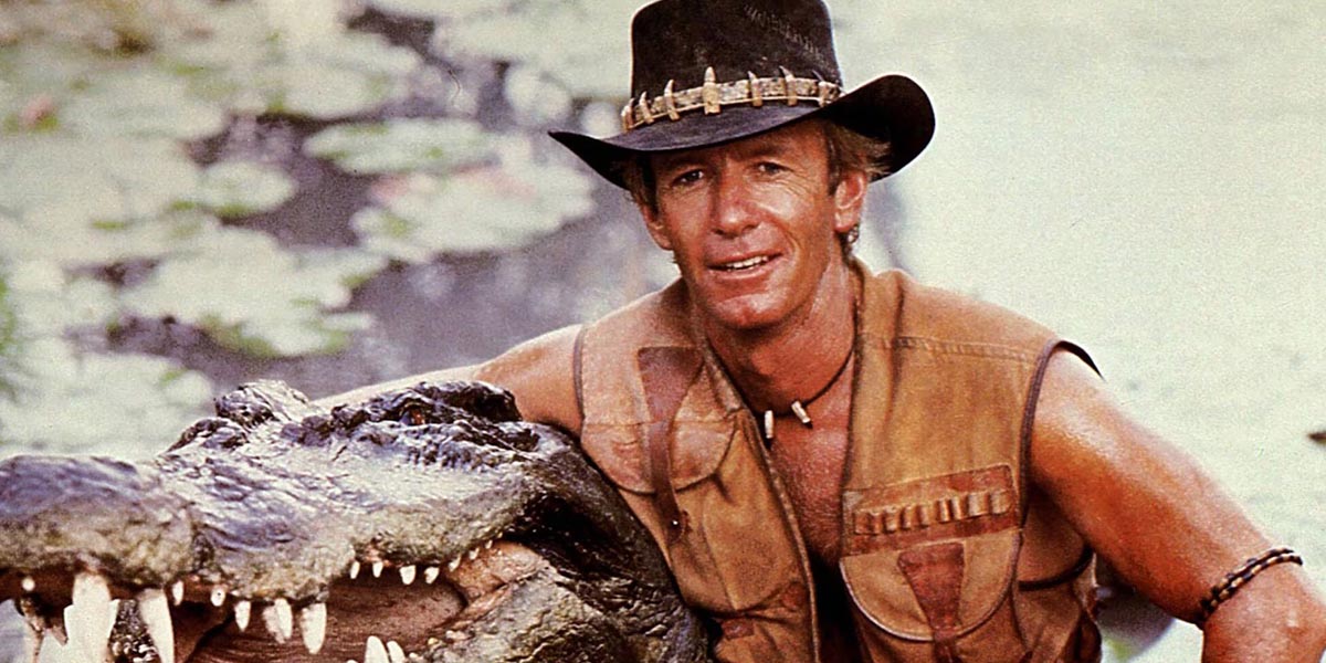 La censura progre elimina parte del metraje de la película 'Cocodrilo Dundee' de 1986