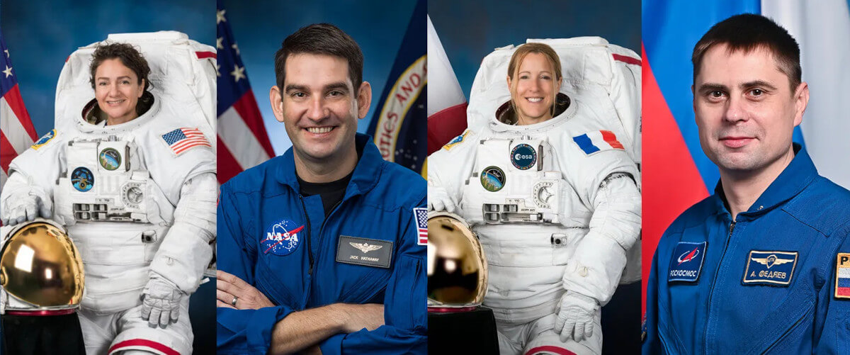 La Nasa anuncia la tripulación de la próxima misión que irá a la ISS el 15 de febrero