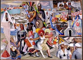 "La verbena", de Maruja Mallo