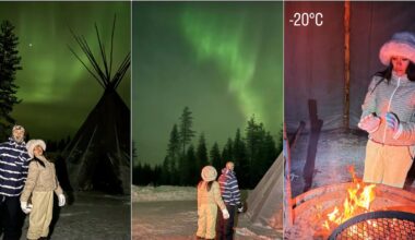 El viaje soñado de María Becerra y J Rei por el cielo mágico de Finlandia: “Qué afortunados somos”