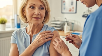 La vacunación contra neumonía, herpes