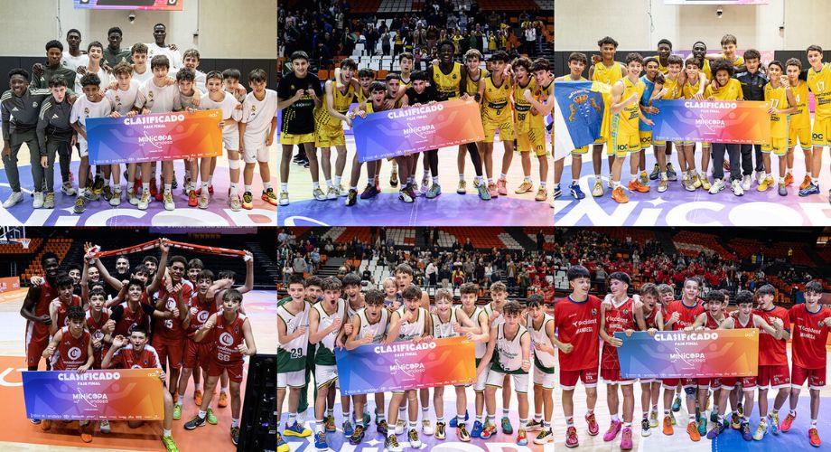 Los clasificados para la Minicopa Endesa Valencia 2026 -
