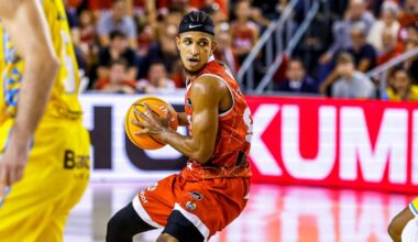 Alfonso Plummer, en la rampa de salida del BAXI Manresa