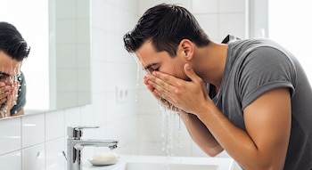 La higiene facial nocturna, el