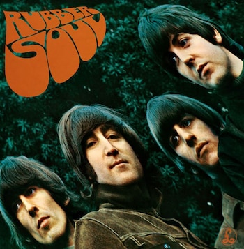 La portada de Rubber Soul