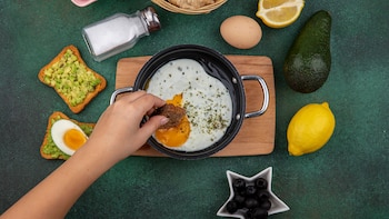 Un desayuno rico en proteínas