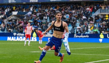 El Málaga sonríe y el Almería vuelve a fallar