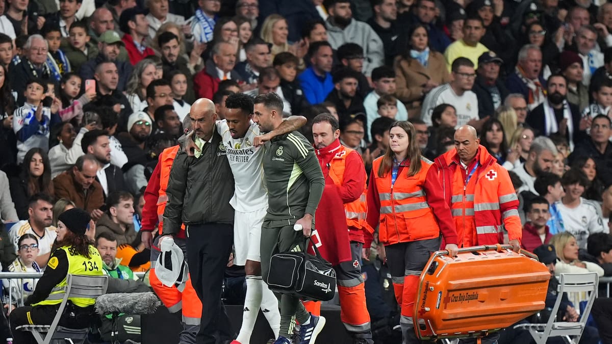 Más problemas para el Real Madrid en defensa: Militao, lesionado ante el Celta de Vigo | Fútbol