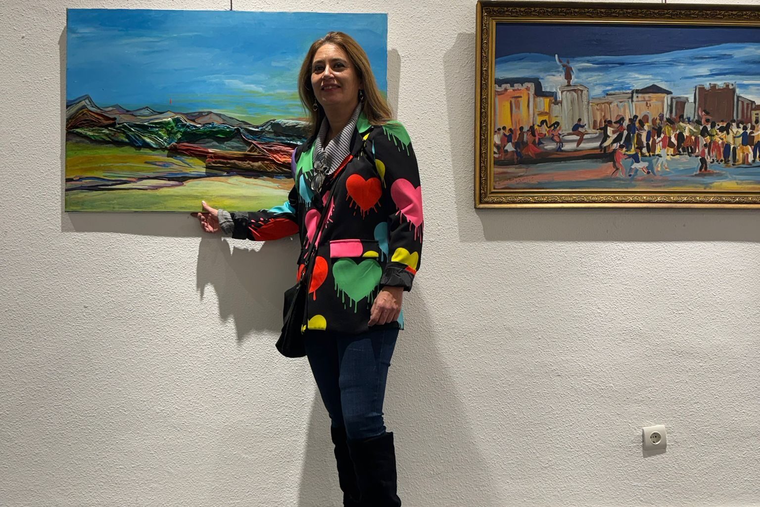 El arte de la pintora gijonesa Leduina Blanco, en El Coto, Gijón