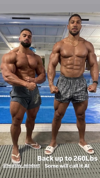 La imagen que subió Joshua