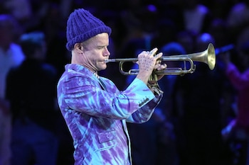 Flea recordó que la trompeta
