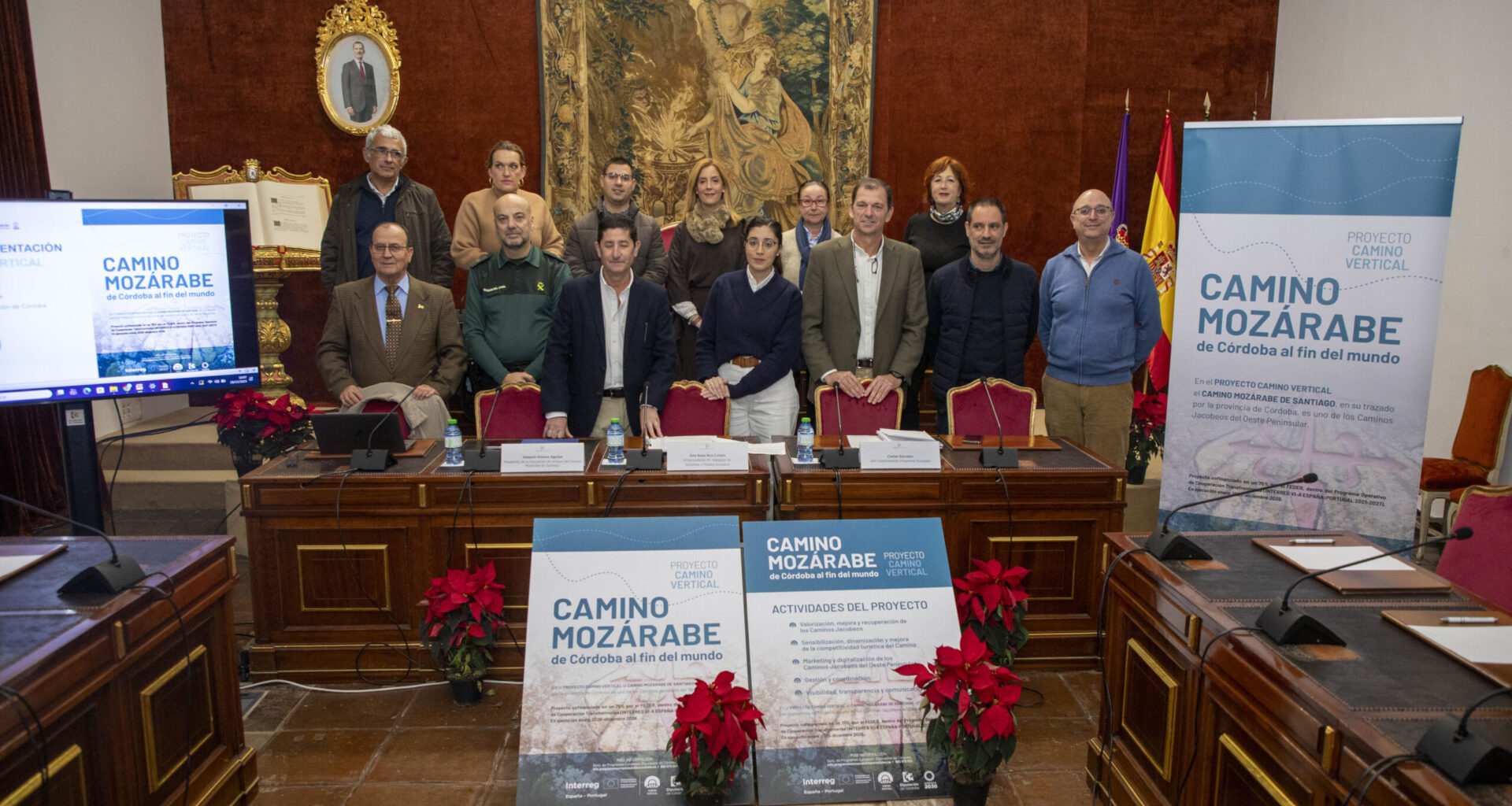 La Diputación impulsa la coordinación institucional con los municipios incluidos en el ‘Camino Vertical’ para favorecer la ejecución de las acciones previstas