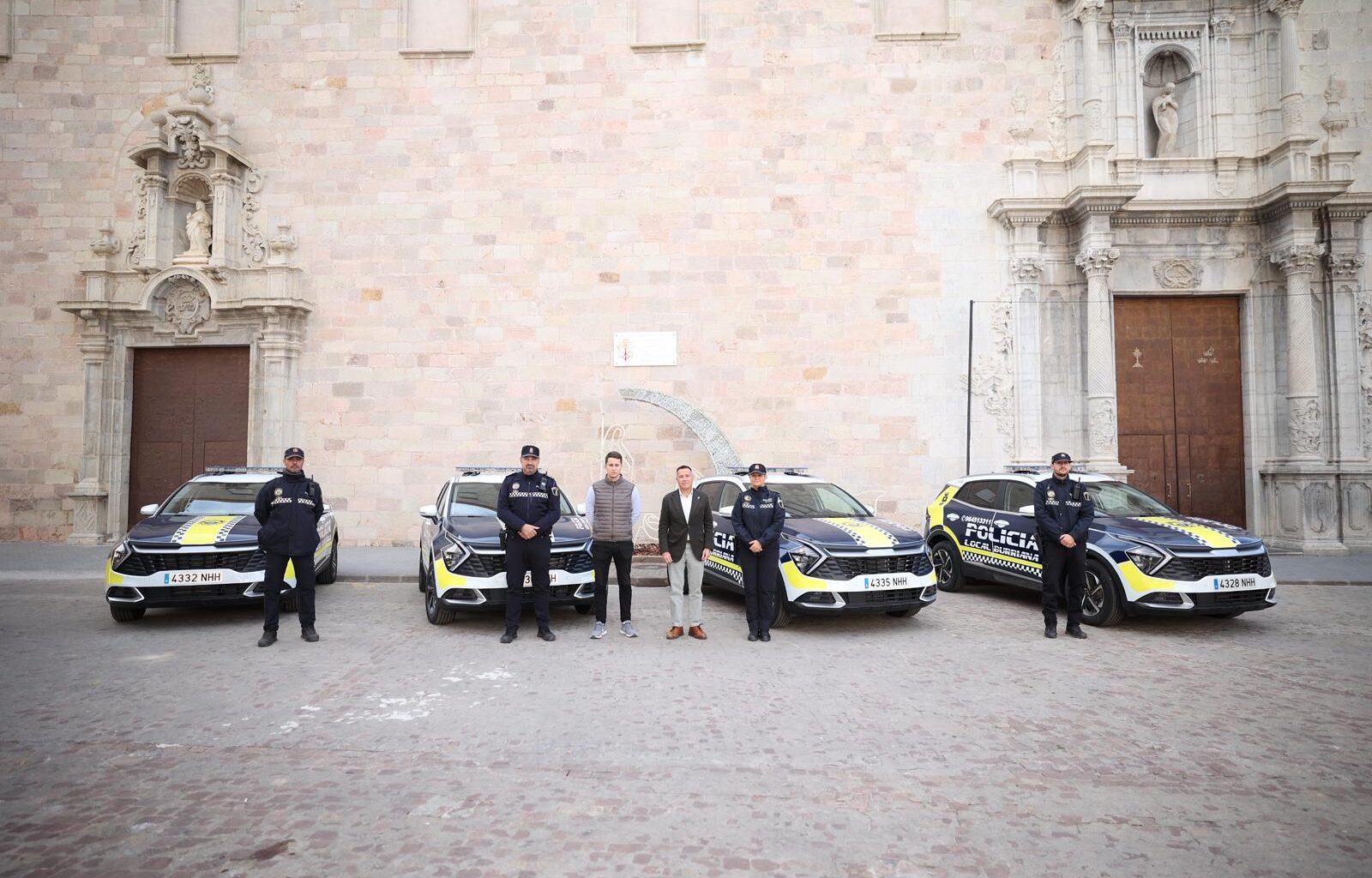 Burriana refuerza y moderniza la seguridad ciudadana con la incorporación de cinco vehículos policiales