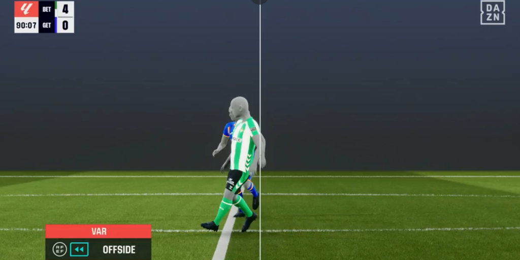 El inverosímil fuera de juego del Cucho que anuló el segundo tanto de Fornals ante el Getafe