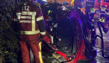 Mueren tres jóvenes de 22, 23 y 25 años en un accidente de tráfico en Cabezón de la Sal