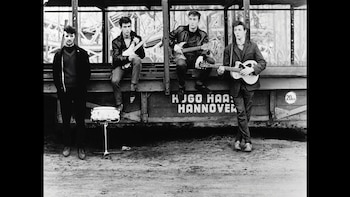 The iconic photo taken in