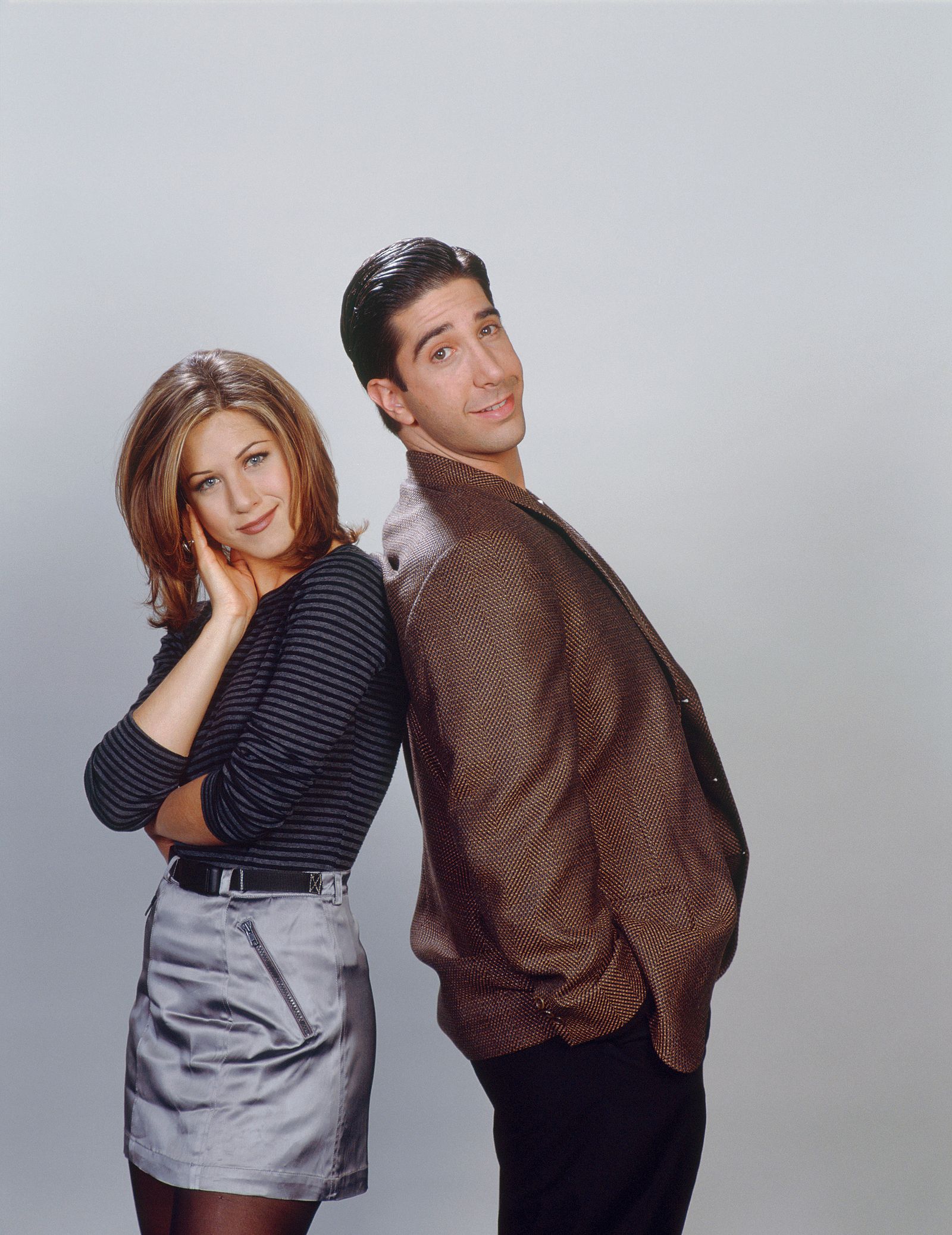 FRIENDS Pictured Jennifer Aniston as Rachel Green David Schwimmer as Ross Geller