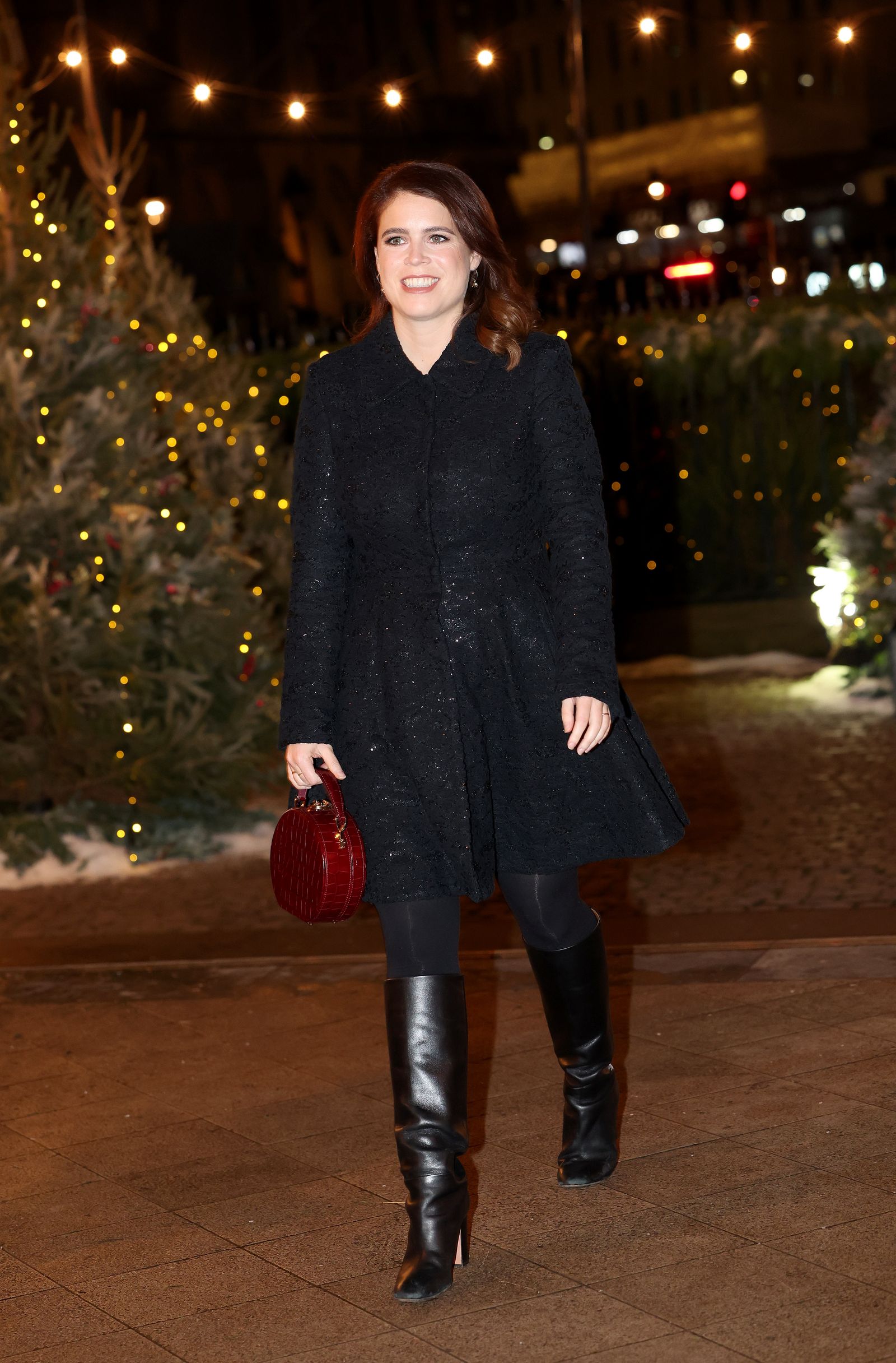 La princesa Eugenia en la edición de 2023 de Together at Christmas el concierto de villancicos que Kate Middleton tiene...