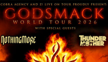 GODSMACK y NOTHING MORE anuncian dos fechas exclusivas en sala en España para agosto de 2026 en MADRID y BARCELONA