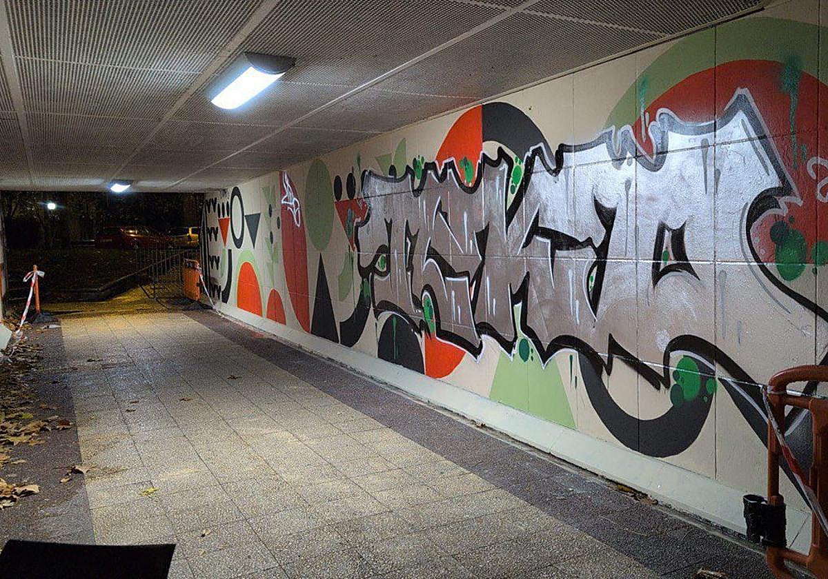 Vitoria impone la sanción más alta a un grafitero, con 6.000 euros