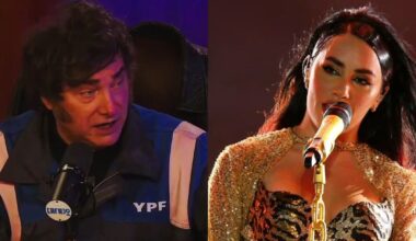 Javier Milei volvió a hablar de Lali Espósito y la cantante le respondió con una foto