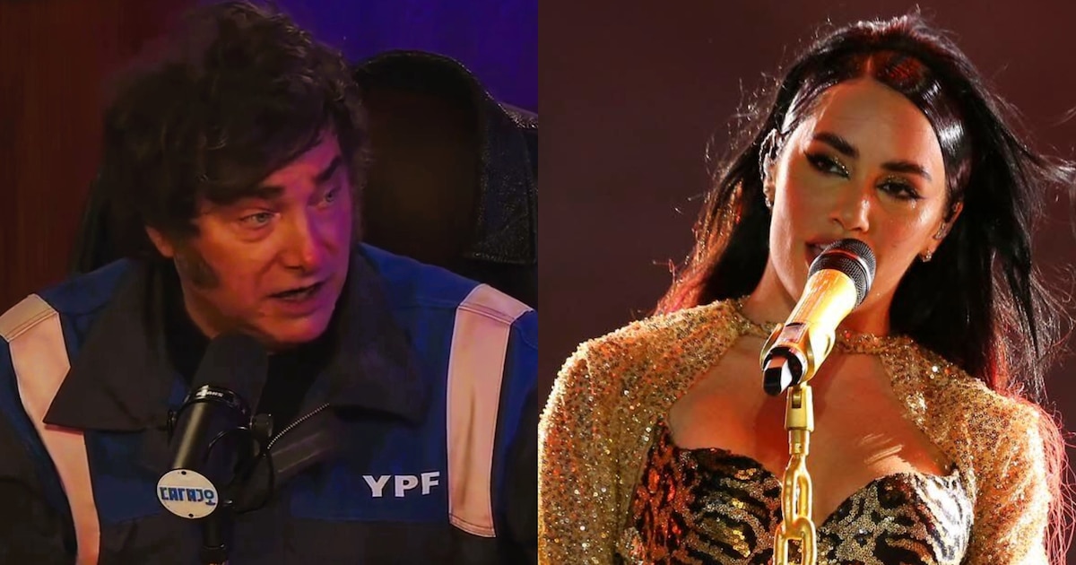 Javier Milei volvió a hablar de Lali Espósito y la cantante le respondió con una foto