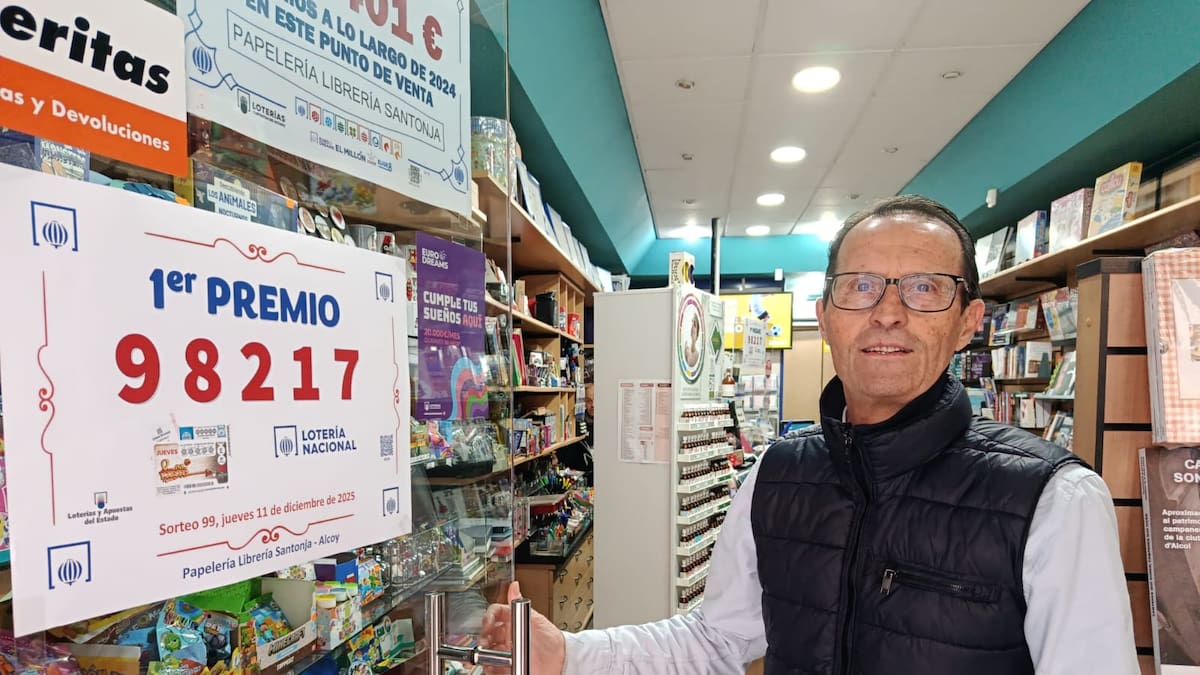 La Lotería Nacional deja un primer premio de 30.000 € en Alcoy | Actualidad