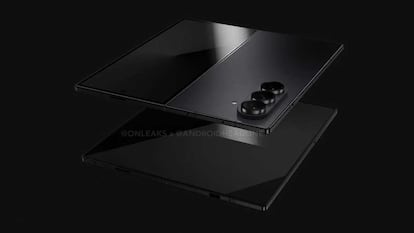 Posible diseño del Samsung Galaxy Z Fold7