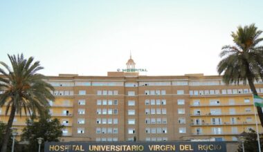 Un hombre irrumpe en el Virgen del Rocío amenazando con un cuchillo y vierte gasolina junto a unas trabajadoras