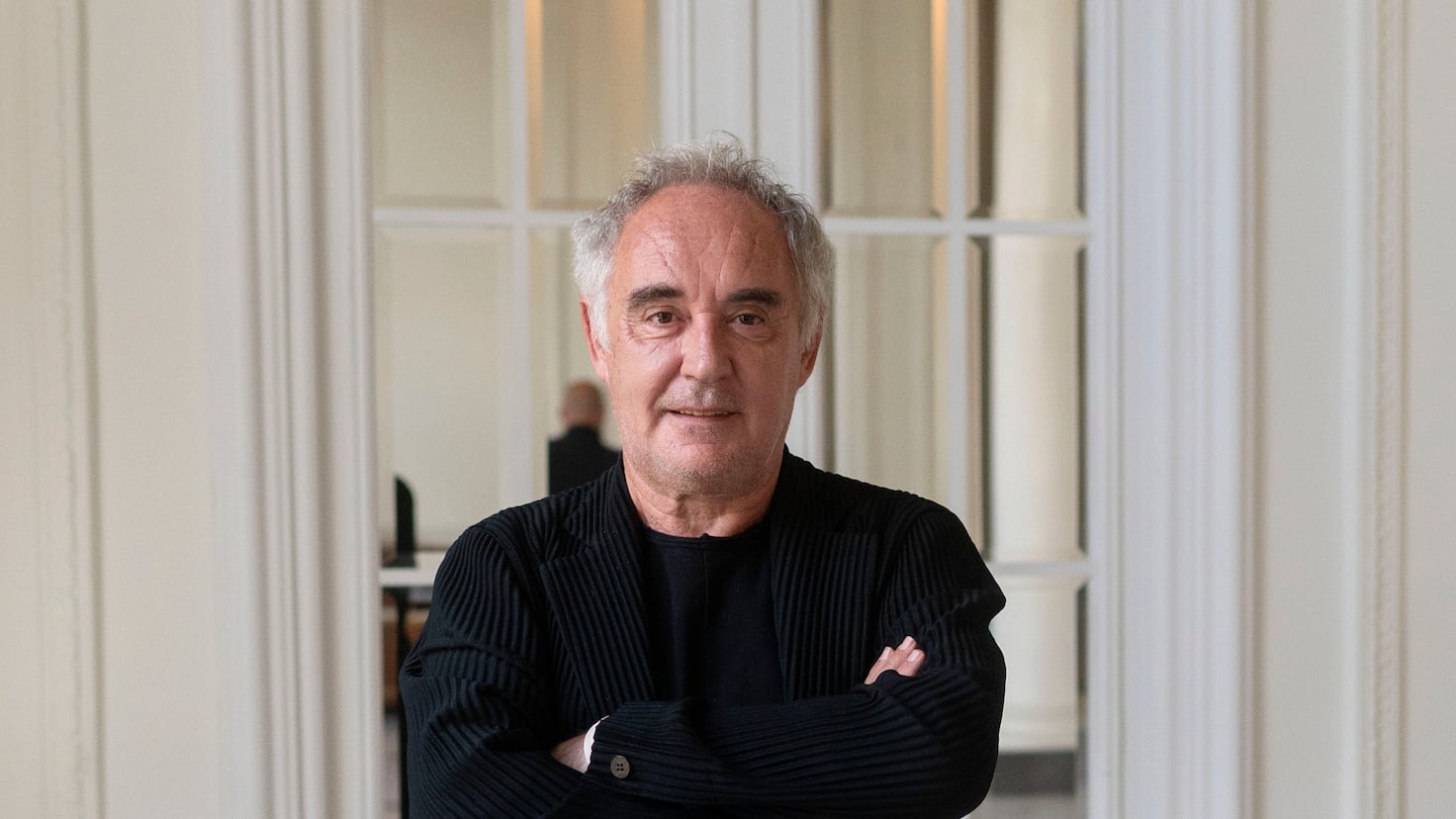 Chef Ferran Adrià: “Soy una persona que no tiene ningún sueldo y que casi no tiene ingresos”