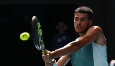 Alcaraz: “El Open de Australia es mi primer objetivo”