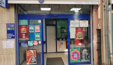 El segundo premio de la lotería cae íntegro en Lutxana — Tele7
