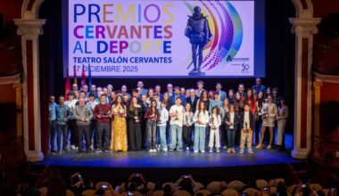 El Ayuntamiento de Alcalá entrega los Premios Cervantes al Deporte en el Teatro Salón Cervantes