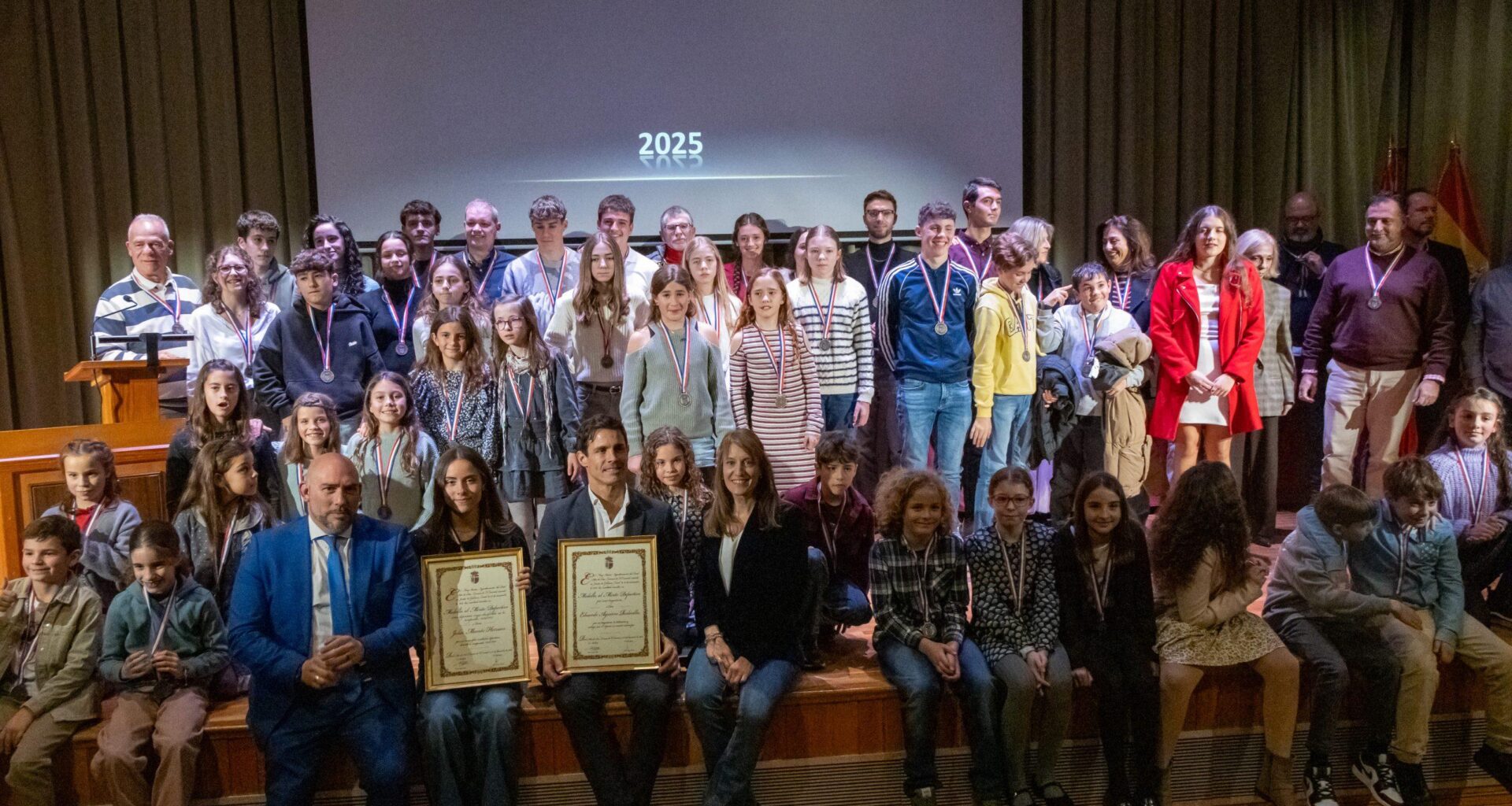 San Lorenzo de El Escorial reconoce el mérito de sus atletas en la 25º Gala del Deporte