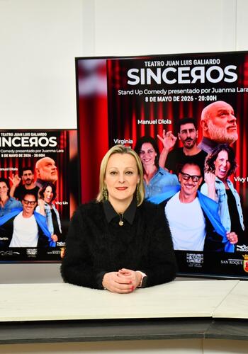 El monólogo “Sinceros” llega a San Roque el 8 de mayo