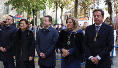 Aurelio Fernández preside los actos por el Día de la Constitución