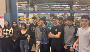 Los de DBH4 de Almen visitan empresas en el Día de la Industria