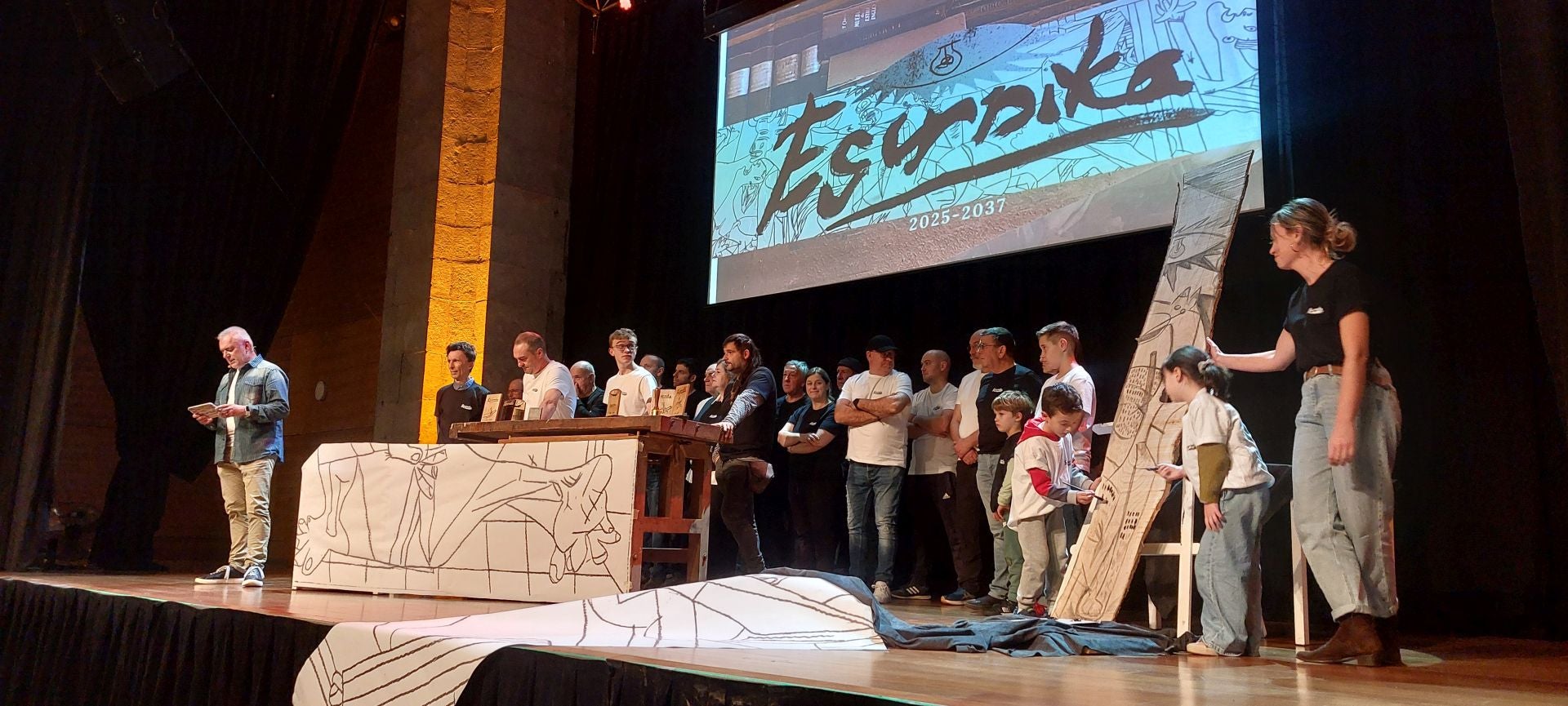 Un 'Guernica' made in Azpeitia