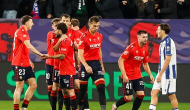 Osasuna coge aire y el Levante ya es colista