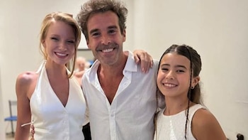 Rocío, Nicolás y su hija