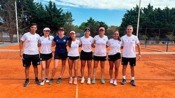 El equipo de damas de